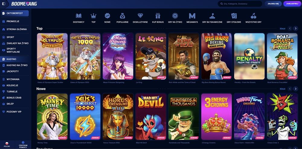 boomerang bet hp pl