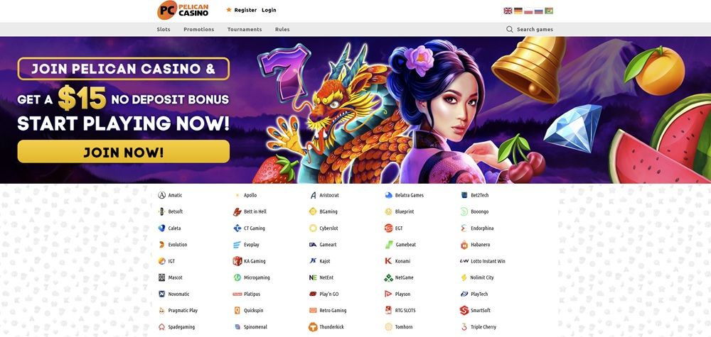 Pelican casino homepage pl