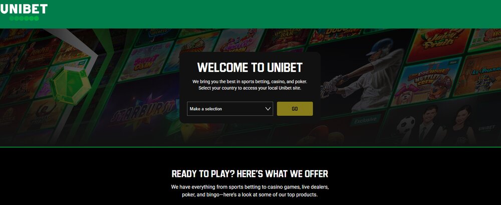 Unibet casino HP PL