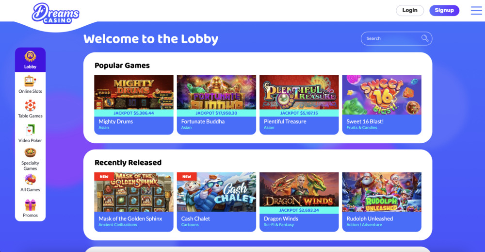 Dreams casino