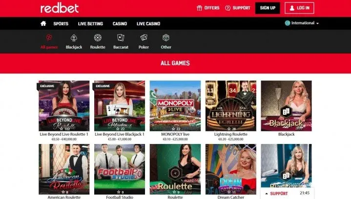 Redbet casino